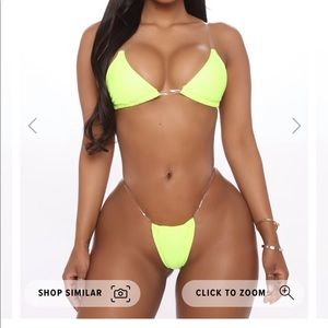NWT fashion nova bikini